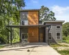 View of front of home with concrete driveway