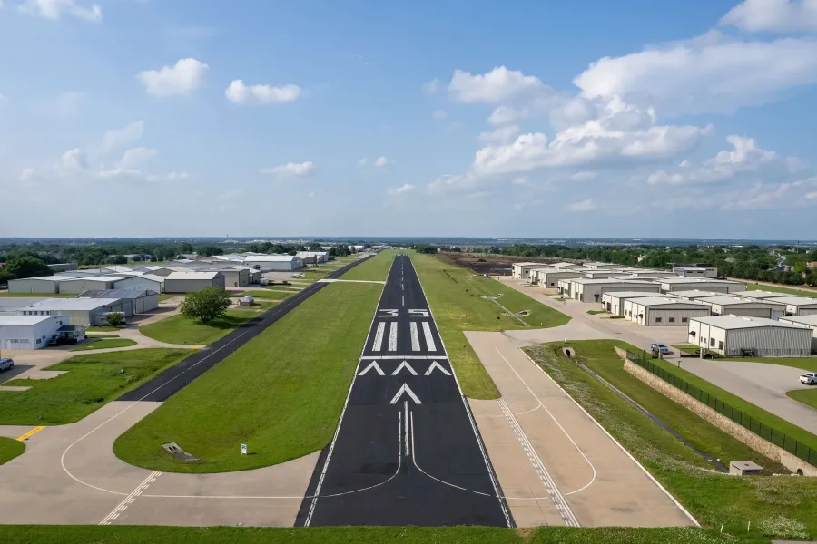 Paved & Lighted 17/35 Runway + Turf Airstrip