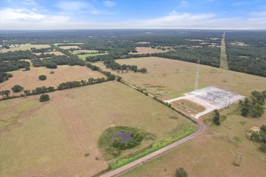 Aerial view featuring a rural view