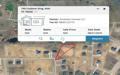 Improved Land For Sale in Parker County , 150 Coalson, Azle, Texas 76020, 0, 0, Garage spaces, 0 Sqft, built in 0, Price $116,289, mls#21197584, Real Estate Agent in Azle, Homes For Sale in Parker county, Homes For Sale in Azle, Realtor in Azle Texas, Real Estate Brokerage Independent Realty Texas, Luminita Cordes Realtor