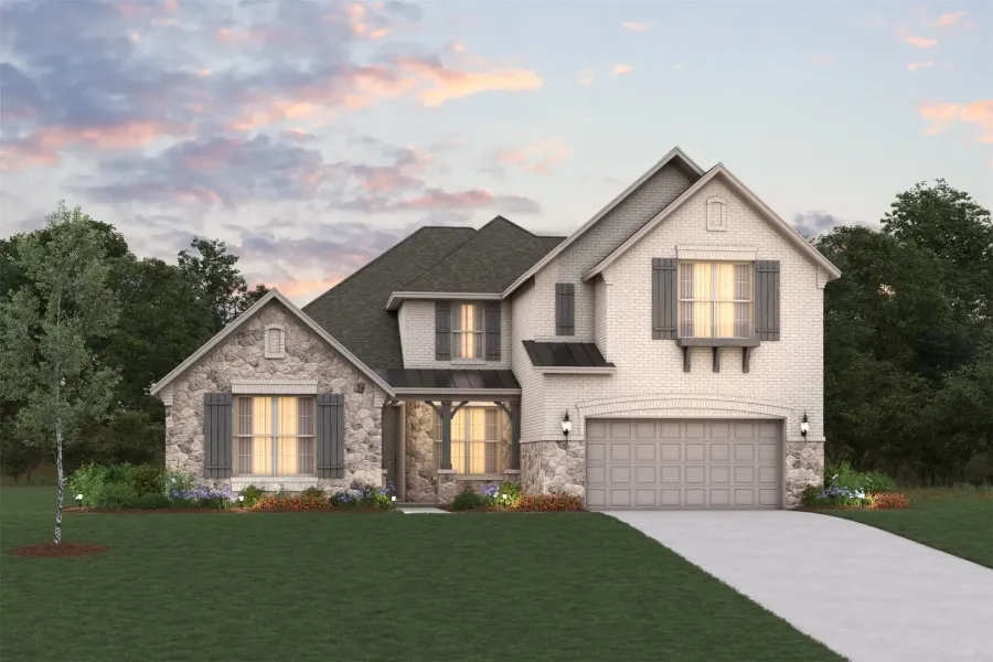Beazer Homes Heath Golf and Yacht Club Kerrville Floorplan.
