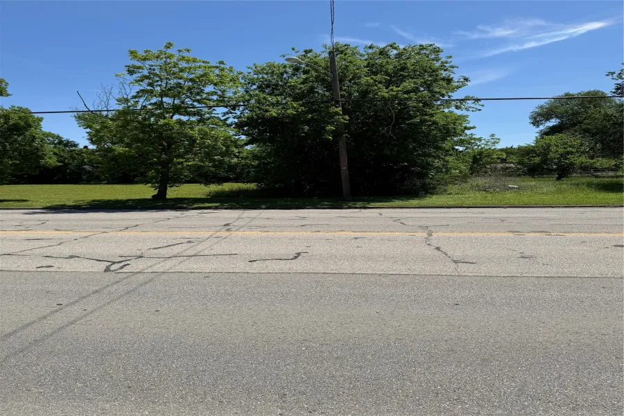 Front view from MLK
