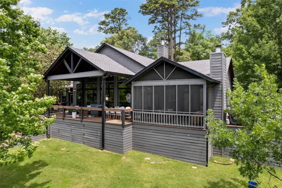 Lake Side of House