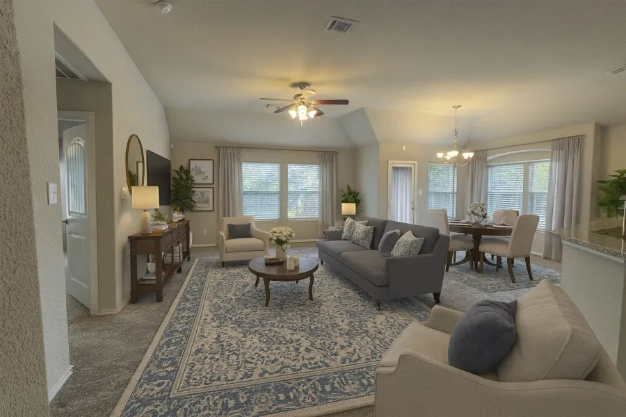  Living room VIRTUALLY STAGED