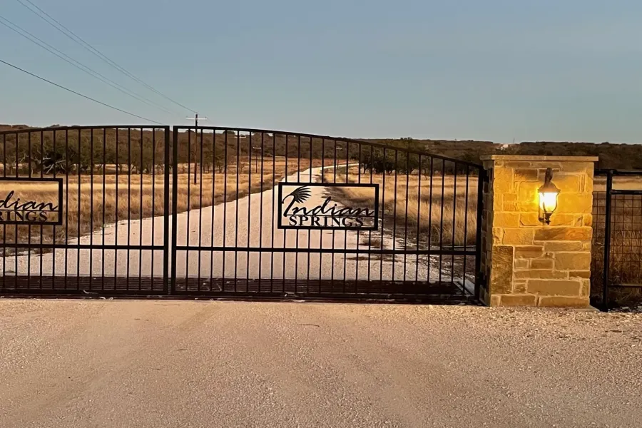 View of gate